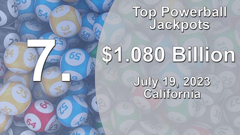 Powerball jackpots