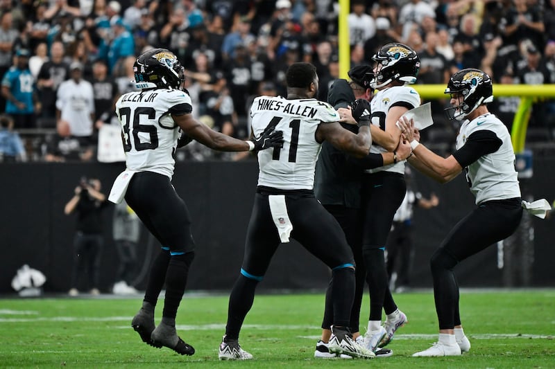 Jaguars’ Cam Little Breaks NFL Record Against Las Vegas Raiders on Sunday