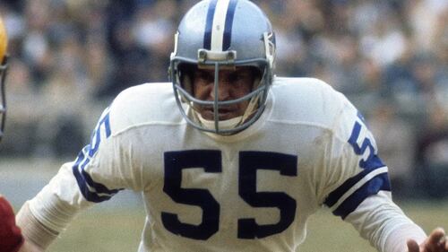 The middle linebacker who led Dallas to three Super Bowls died on Aug. 30. He was 84.