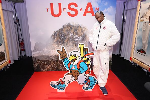 Snoop Dogg at the Olympics in Milan