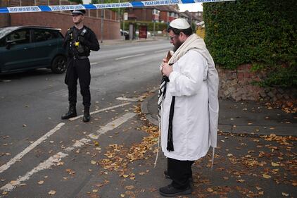 Stabbing at Manchester synagogue